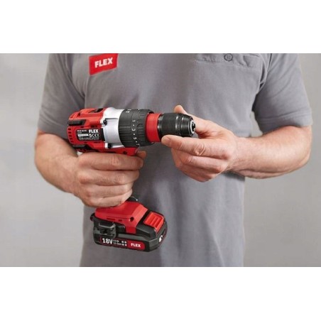 Flex 491233, Akkuschrauber, 18 V, 2,67 kg, 218 mm, 116 mm, 2,67 kg – SOLO