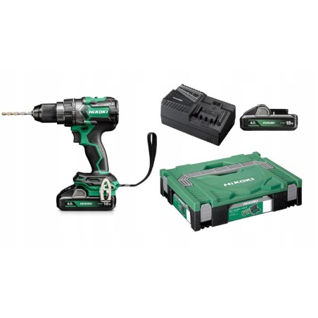 HIKOKI.Schraubendreher UD.18V DV18DC WHZ 140 Nm 2x4,0 Ah BL HSC