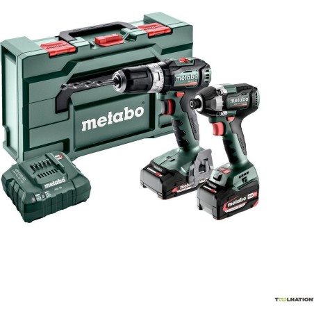 Metabones Metabo BSLBL+SSD200LTBL – Akku-Schlagbohrschrauber, Akku-Schlagschrauber inkl. Akku, inkl. Ladegerät (685199000)