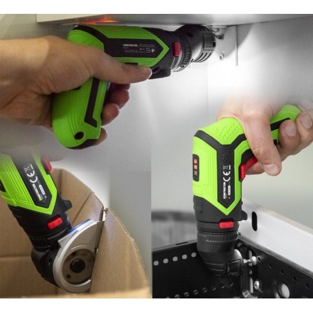 Akku-Schrauber CONSTRUCTOR, 4 V, 1,5 Ah Li-Ion, 4 Nm, 28 Bits