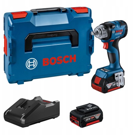 BOSCH 1/2"-Schlagschrauber GDS 18V-330 HC 2x5,0 Ah 330 Nm LB