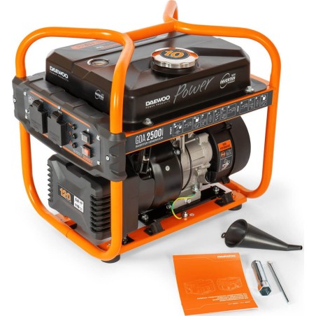 Daewoo GDA 2500i Inverter-Stromaggregat, 2x16 A, 2 kW