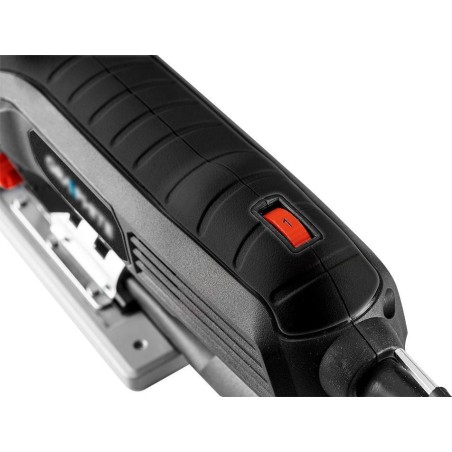 Graphite-Stichsäge (600 W, Hubzahl 800–3000 U/min, mit Griff am Gehäuse)