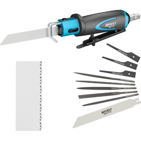 Hazet-Stichsäge Hazet Jigsaw 9034P-2, Body Saw (schwarz, inkl. 4 Sägeblätter, 5 Feilen)