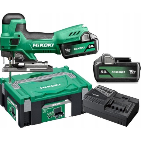Hikoki-Stichsäge HIKOKI.JIGSAW 18V CJ18DBWPZ 2x5,0 Ah HITSYSTEM