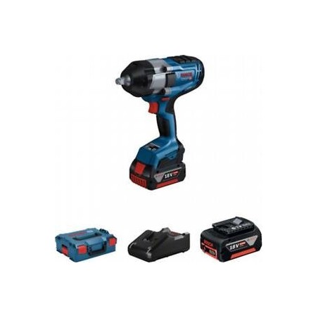 Bosch Schlagschrauber AKKU-SCHLAGSCHRAUBER 1/2" GDS 18V-1000 2*5,0 Ah