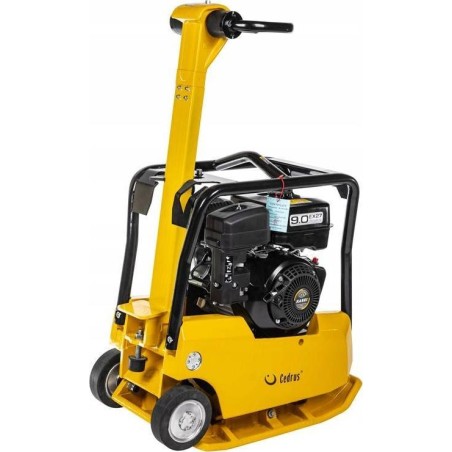 Cedrus CEDRUS ZG04 Benzinbetriebene Bodenverdichtungsmaschine 160 kg mit hydraulischem Rücklauf, bidirektionaler Vorwärts-Rückwärts-Betrieb, Plattenverdichter 6,9