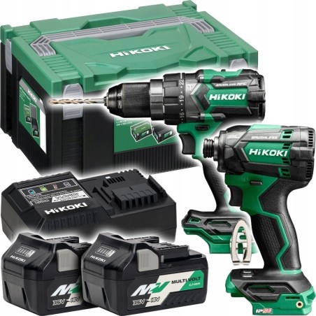 HIKOKI.SET 18 V KC18DCWBZ (DV18DC + WH18DC) 2xBSL36A18 HITSYSTEM