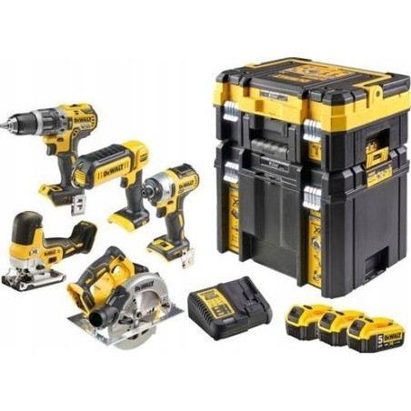 Dewalt 11-teiliges Elektrowerkzeug-Set (DCK500P3T-QW)