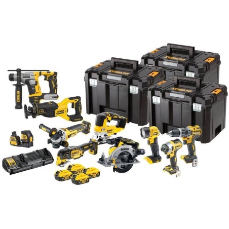 Dewalt 18-teiliges Elektrowerkzeug-Set (DCK1012P4T-QW)