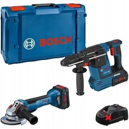 GBH18V-26 + GWS18V-10PC + 2xPC5.5Ah + GAL XLB