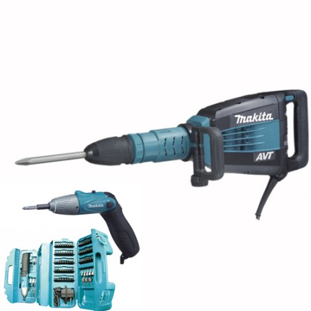 Makita 6-teiliges Elektrowerkzeug-Set (HM1214C)