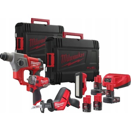 Milwaukee 11-teiliges Elektrowerkzeug-Set (4933492515)