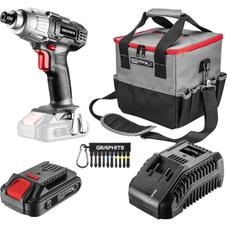 5-teiliges Elektrowerkzeug-Set „Graphite“ (58G012-S15)