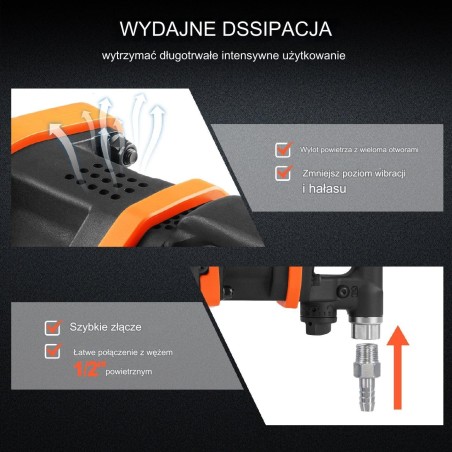 Pneumatischer Schlagschrauber (Handmodell) 3936 Nm