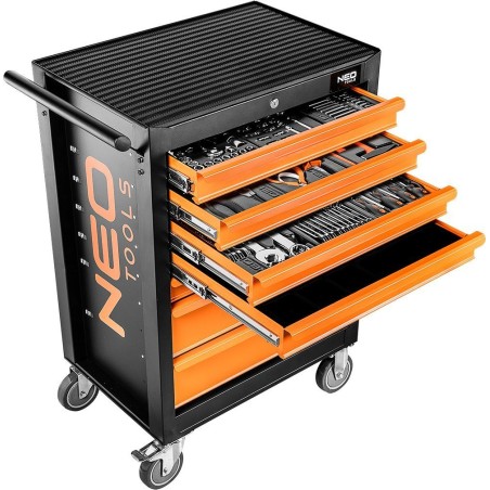 Neo Werkstattschrank, 7 Schubladen + 129 Werkzeuge (84-222-9)
