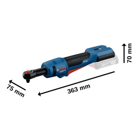 BOSCH Ratsche 1/2" GRC 18V-60 2x2,0 Ah LB