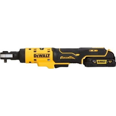 Dewalt Schlagschrauber mit Ratsche 12 V, 54 Nm, 1/4", 1x3,0 Ah, mit Halterung für den Wagen DCF504L1G