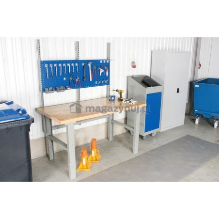 Swedmach Werkbank, Maße 1200 x 750 x 895 mm (mit Ablage)