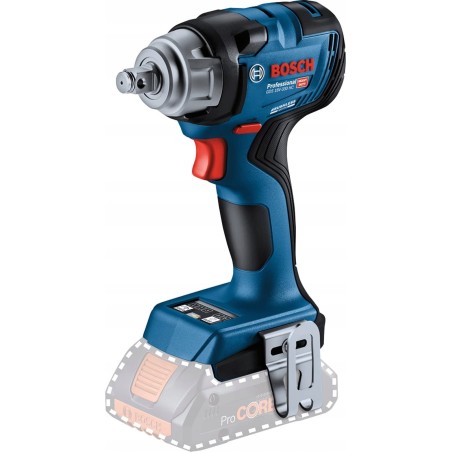 Bosch GDS 18V-330 HC PROFESSIONAL, Schlagschrauber, Schwarz, Blau, Rot, 1/2", 2800 U/min, 560 N·m, 1200 U/min – SOLO