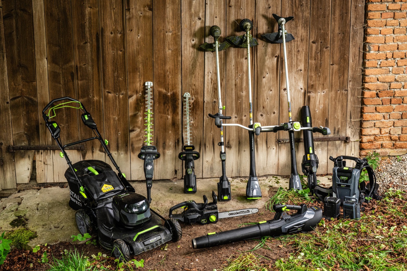 Gartengeräte und Akku-Technik